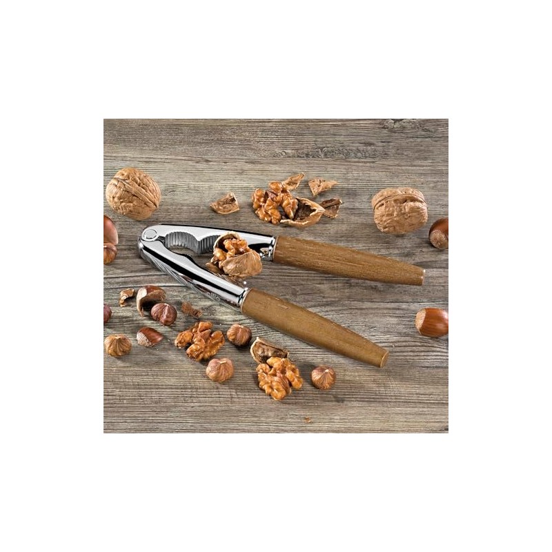 cilio NOCI Nutcracker | Chrome-Plated Metal Handles | Cracker for