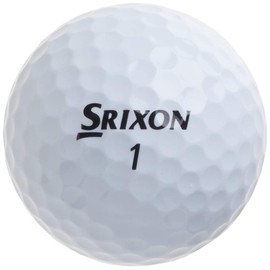 Srixon 2015 Z Star Golf Balls (12-Pack), Pure White