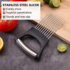 Henyall Onion Holder for Slicing – Professional Stainless Steel Food