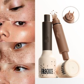 MAEPEOR Freckle Stamps 4 Colors Natural Sunkissed Looking Freckles Dot Pen Waterproof Longlasting Face Freckles (03 COFFEE)