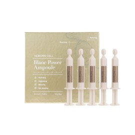 BLANC DUBU NUBORN CELL Blanc Power Ampoule | Advanced Moisturizing Creamy Ampoule with Milk Protein Extract | Intense Hydration with Hyaluronic Acid Complex | 7ml x 5ea
