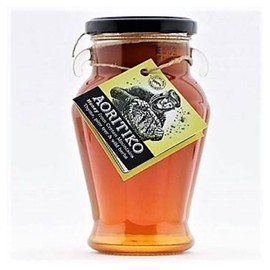 Aoritiko Pure Cretan Mountain Honey | Greek Honey | 100% Natural, Wildflower & Herb-Infused, Rich Aromatic Flavor | Harvested from Pristine Greek Flora | 250 gram glass jar