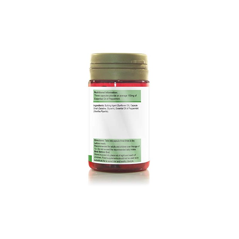 Power Health 50mg Peppermint Oil Capsules - Pack of 150