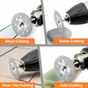 VLYX 545 Diamond Cutting Wheels (20PCS) + 3mm Mandrel (4PCS)