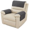 3Pcs Sofa Armrest Headrest Covers Set, Anti-Slip Armchair Protectors
