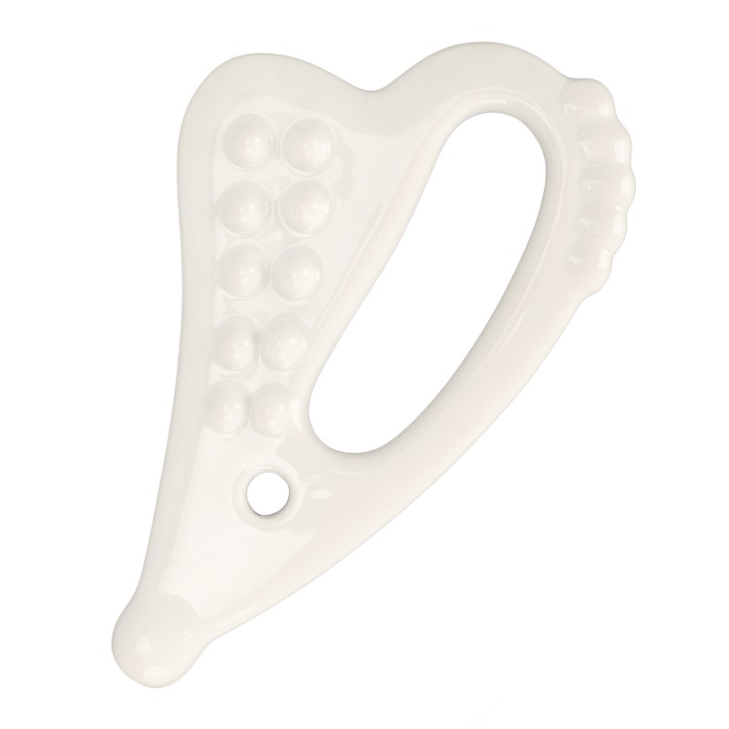 Ceramic Gua Sha Tool Massaging Lymphatic Drainage Trigger Point Guasha
