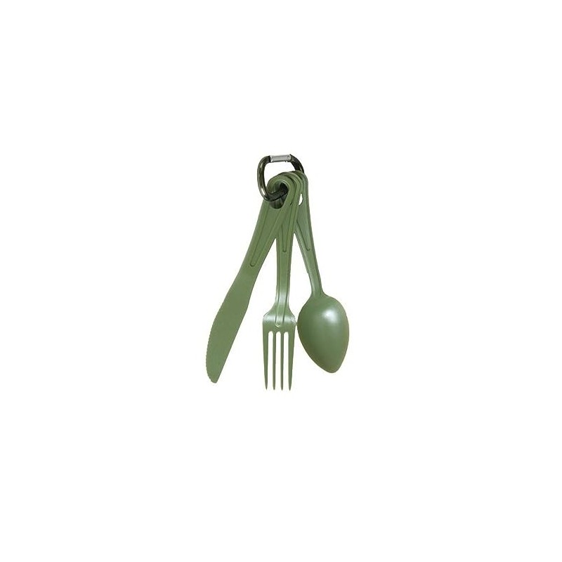 US cutlery 3 TLG LEXAN OLIVE