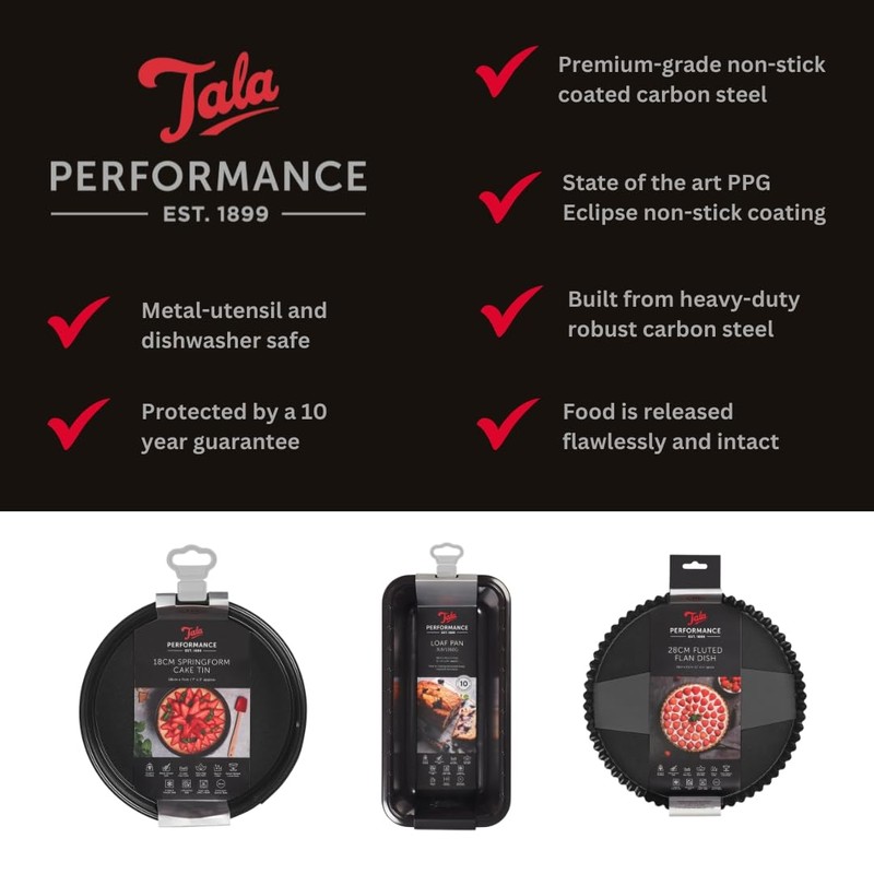 Tala Performance Crisper Baking Tray - Perforated, Non-Stick Professional Gauge