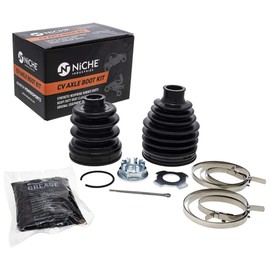 NICHE Rear CV Axle Boot Kit For Suzuki 64931-31G12 64930-31G21 King Quad 500 ATV