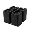 BTSD-home 3 or 6 Inch Bed Risers Heavy Duty Adjustable