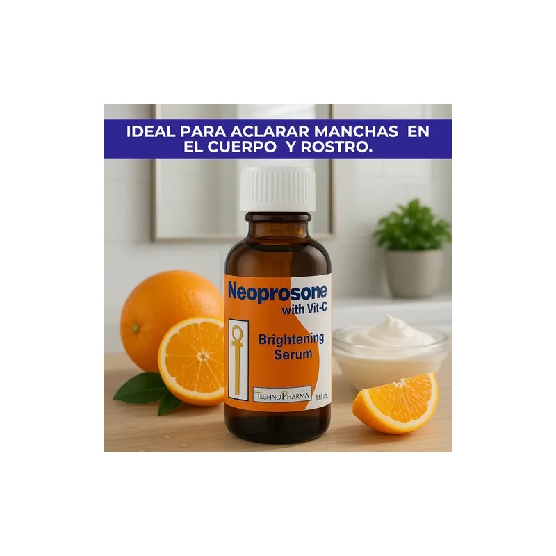 Sérum Neoprosone con Vitamina C y Alfa Arbutina para Despigmentar