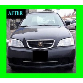 312 MOTORING Compatible With ACURA TL 1999-2001 LOWER CHROME GRILL GRILLE KIT 2000 99 00 01