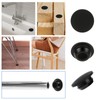 10 Pcs Black 10mm Diameter Rubber Hole Plug Silicone Snap