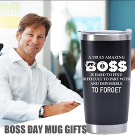 Cessfle Boss Day Gifts for Boss Lady, 20oz Funny Boss Lady Tumbler, Boss Lady Nutrition Fact Gifts for Women Manager Coworker Employer, Best Boss Gifts For Women, Boss Retirement Gifts For Women (03)