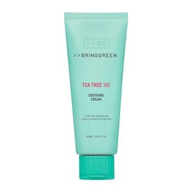 BRINGGREEN Tea Tree Cica Soothing Cream+ 100mL_NEW - BRINGGREEN Tea Tree Cica Soothing Cream+ 100mL_NEW