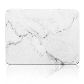 Stone Drying Mat for Kitchen Counter, Super Absorbent Diatomaceous Dish Drying Mat, Non-Slip Quick Dry Stone Dish Drying Mat 15.7 x 11.8 inch, White Marble