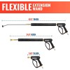YAMATIC Pressure Washer Gun 5000 PSI Power Washer Extension Wand