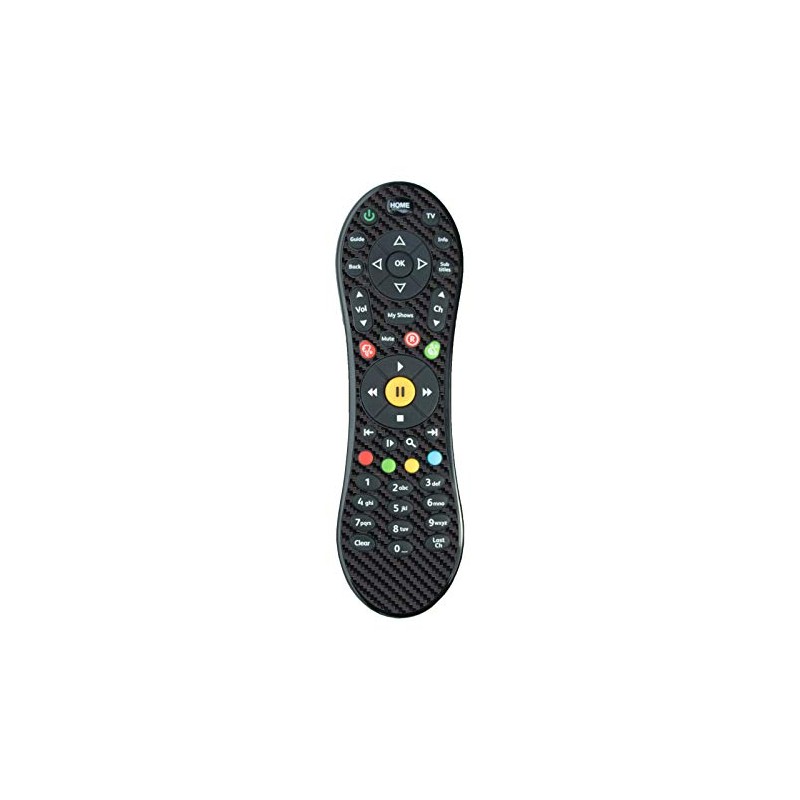 Black Carbon Fibre Vinyl Skin Sticker for Virgin Media TiVo