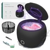 Ultrasonic Retainer Cleaner, 45kHz Retainer Cleaner Machine for Dentures, 4
