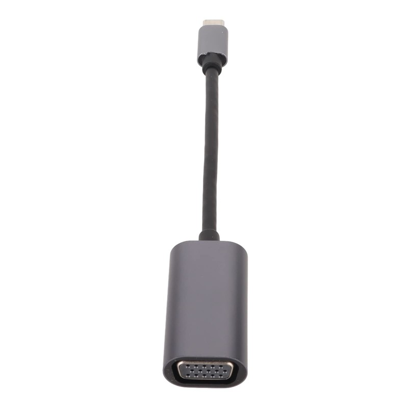 USB C to VGA Adapter, 1080P Antislip USB C to