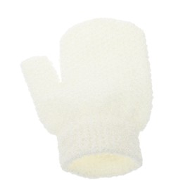 FOMIYES Polyester Skin Exfoliator Glove Body Scrubber for Shower Exfoliating Mitts Double Sides Comfortable Shower Gloves for Women