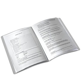 Leitz Leitz 39580094 Style Sichtbuch, satin schwarz, 20 Hüllen, 1 Stück