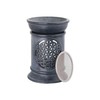NKlaus Incense Burner 10 x 7.6 cm Soapstone - Flower