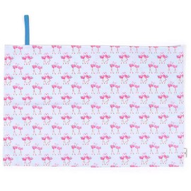 LAURA ASHLEY Pretty Flamingo N4821700 Leisure Sheet, For Girls, For Children, Single Person Compact, For Sports Events, Excursions