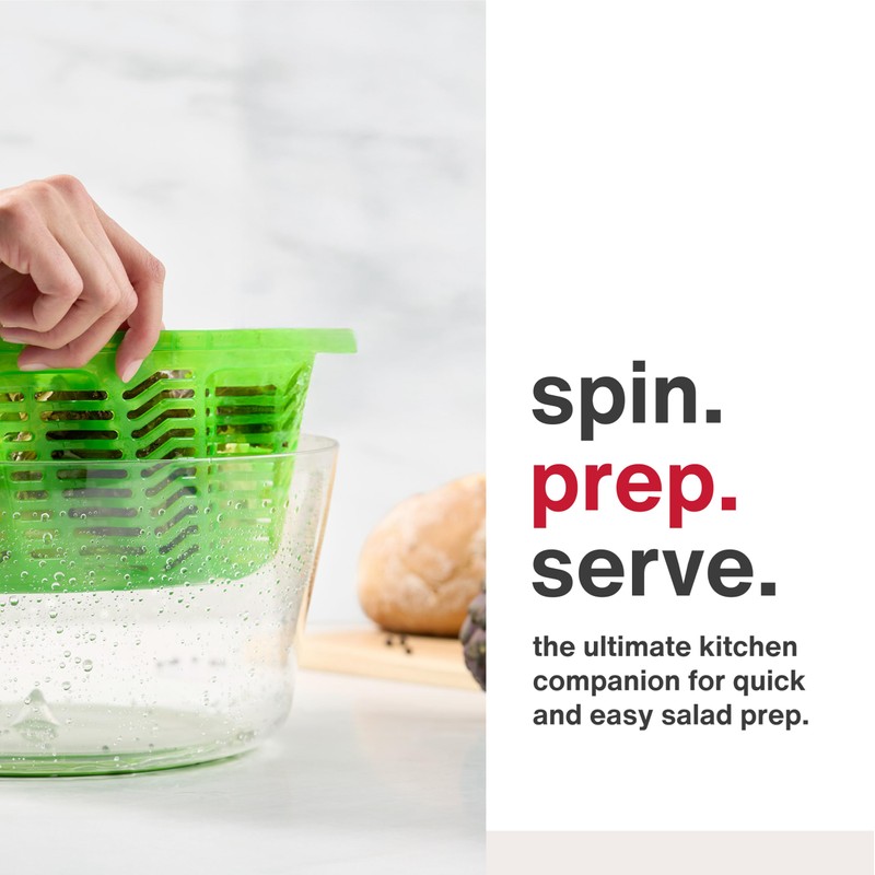 Zyliss Easy Spin 2 AquaVent Large Salad Spinner - Salad