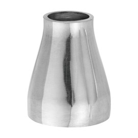 PATIKIL Concentric Reducer Steel Butt Weld 304 Stainless Tube Increaser Pipe Fittings for Food Beverage HVAC Plumbing, 1 1/4" to 3/4"