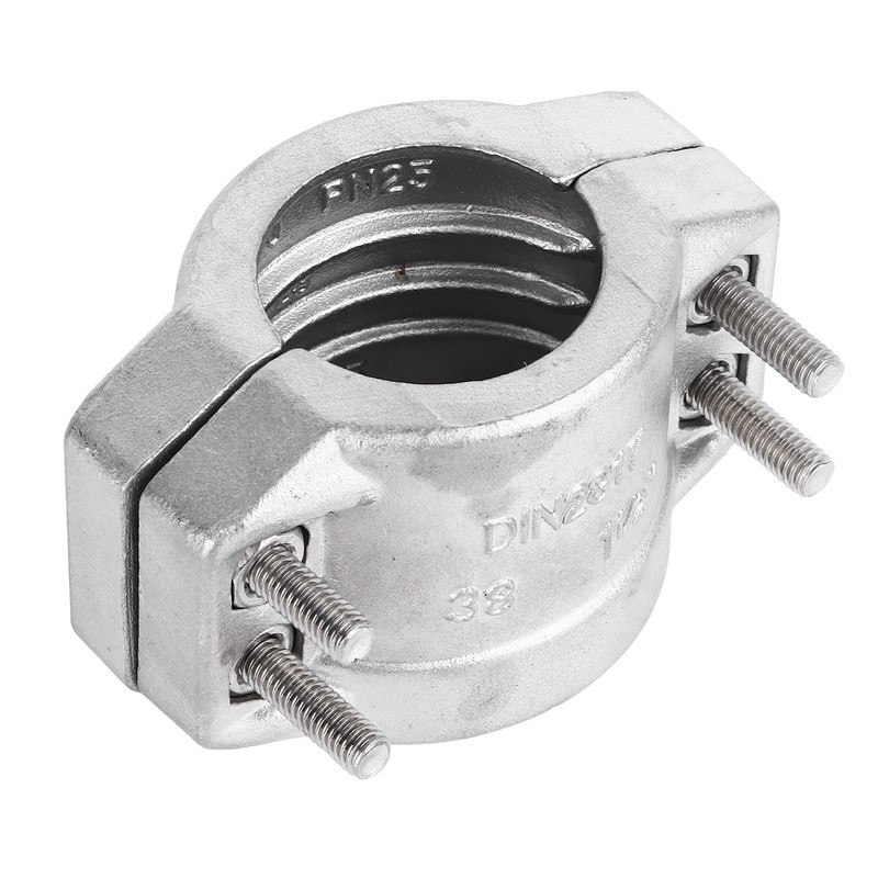 Pipe Hanger Bracket Clamp 304 Stainless Steel 2 Pieces TC