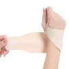 Thin Wrist Support Brace (Single Piece) for Pregnancy & Tennis Gold Pink 4ea