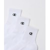 Champion C3-XB721S C3-XB721S Socks, Footcover, Socks, 3-Piece Set, Antibacterial, Deodorization,