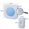Wireless Doorbell 1200 Feet Plug in Door Bells Wireless Cordless