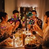 16 Pcs Glow Neon Photo Booth Props with Stick, Let's