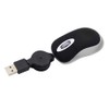 DIWOSHE Ultra Mini Mouse USB Wired 3 Button Retractable Telescopic