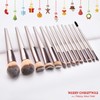 XMOSNZ Makeup Brushes, 14 Pcs Make Up Brush Premium Synthetic