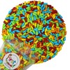 Rainbow Aquarium Fish Assorted Mini Guppies Hard Candy (Regular, 10