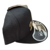 Innovaciones Gorra Plana Peso Pluma Doble P Negra