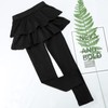 KEREDA Girls Leggings Ruffle Skirt School Uniform Pants Kids Clothes