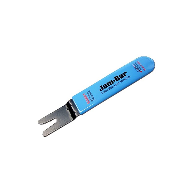 Yuelman Jam-Bar Toilet Bolt Lock Wrench - Stops Toilet Bolt