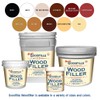 Goodfilla Ebony, 1 Gallon (13.5lbs) Wood and Grain Filler, Stainable,