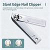6 Pcs Stainless Steel Nail Kit, Nail Clipper Set with