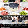 Onion Cutter Manual 500 ml Onion Chopper with Pulley Easy