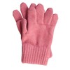 FosterNatur, Children's finger gloves/knitted gloves/wool gloves, 100% extra fine wool,