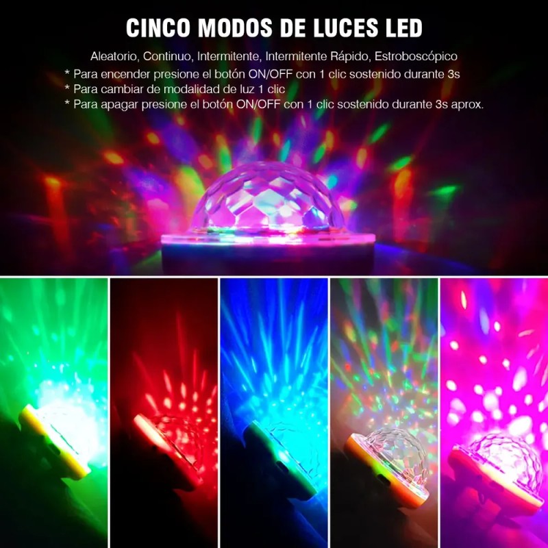 Pulseras LED Audiorítmicas Trixter de 10 Pz Para Eventos y