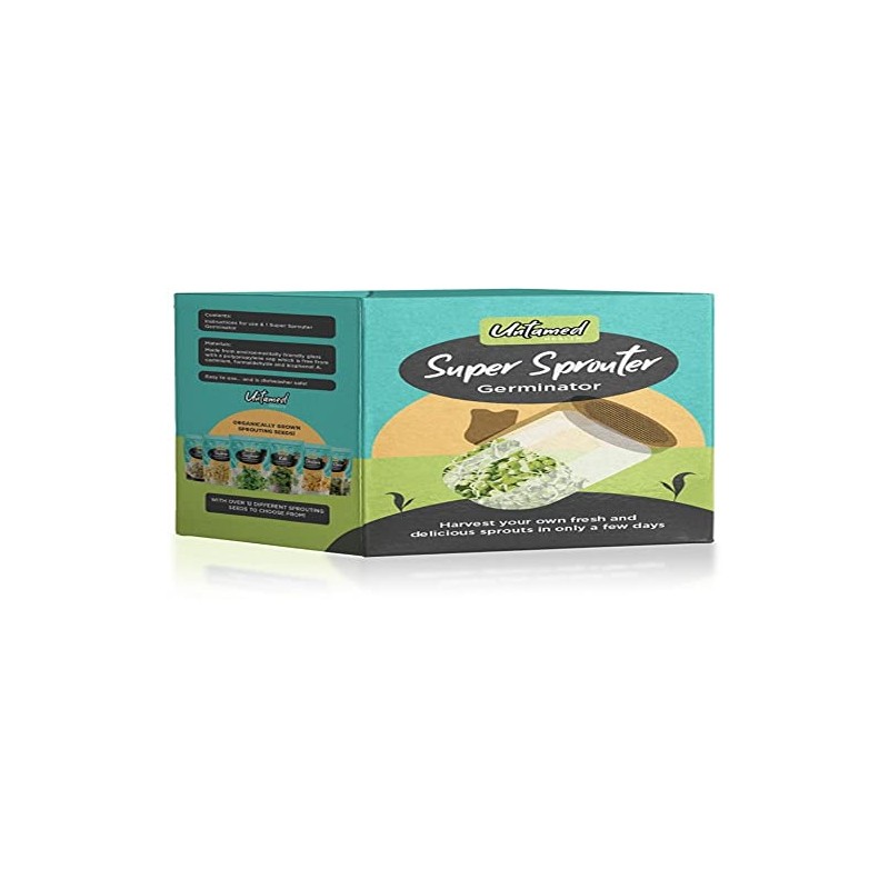 Untamed Health Super Sprouter Glass Germinator