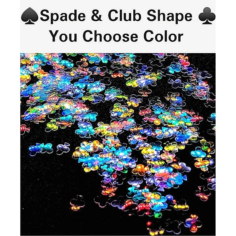 Unique Nail Creations CLUB & SPADE Shape~U CHOOSE~Nail•Ac - Matte