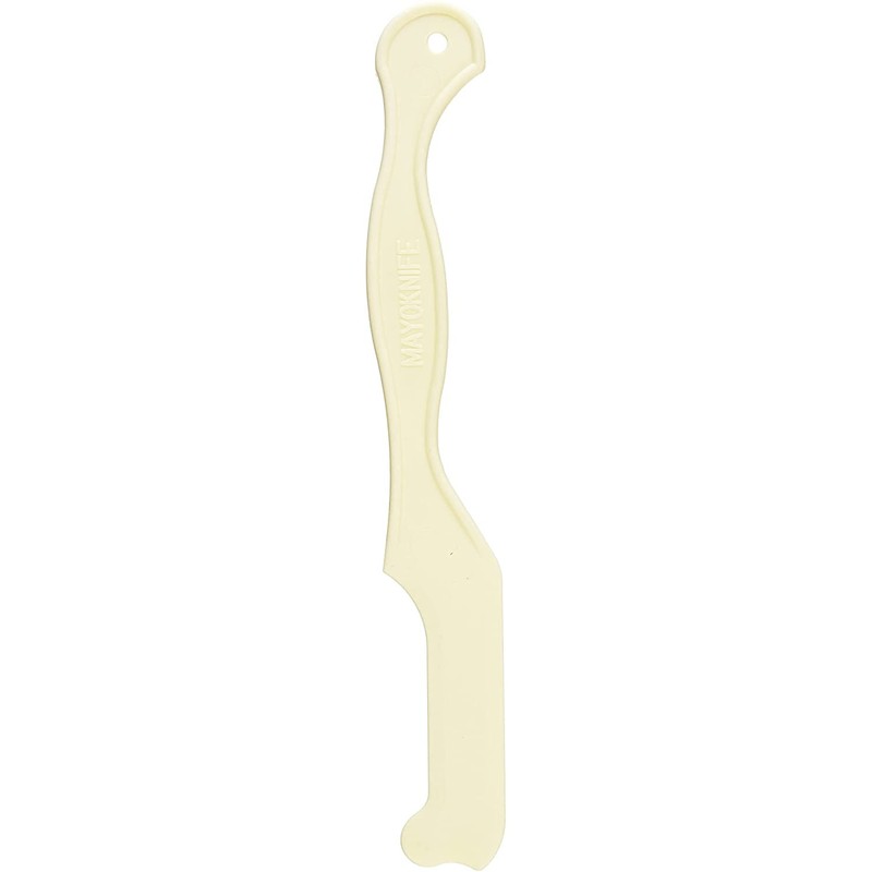 Compac Mayo Knife & Jar Scraper Spreader - Plastic Knife