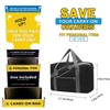 For Spirit Airlines Personal Item Bag 18x14x8 Foldable Carry on